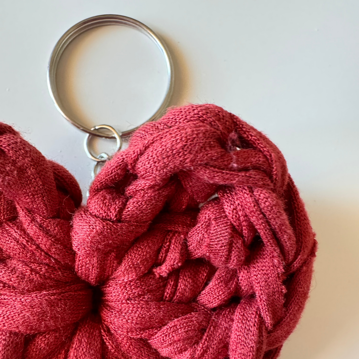 T-shirt Heart Keychain